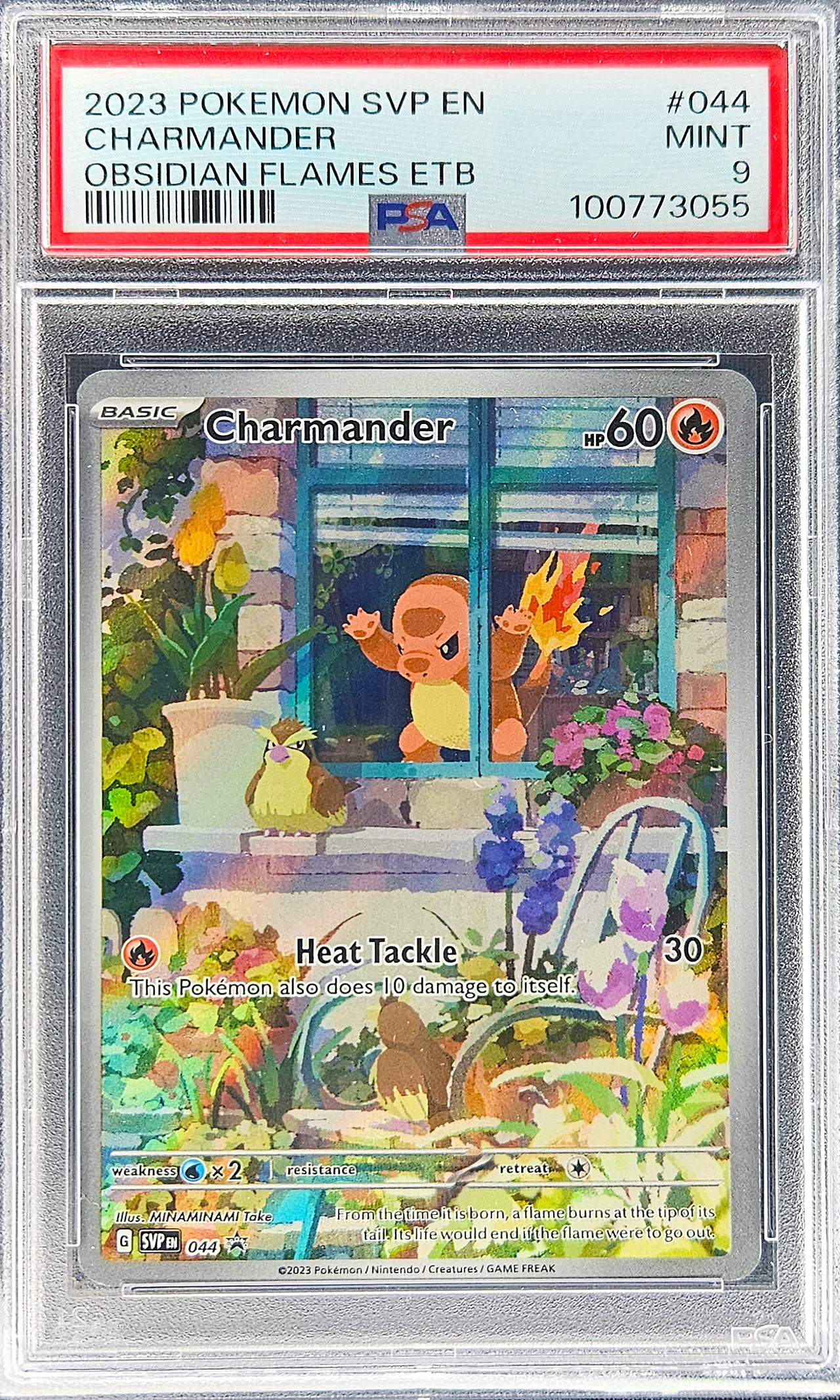 Pokemon - #SVP-044 Charmander (PSA 9)