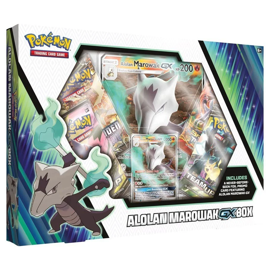 Pokemon TCG: Alolan Marowak GX Box