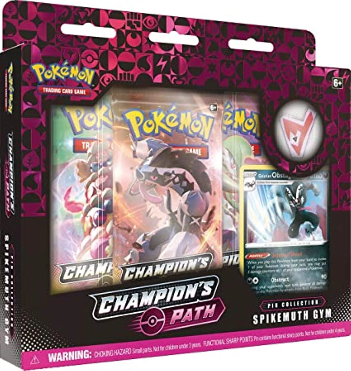 Pokemon TCG: Champion's Path Pin Collection - Spikemuth