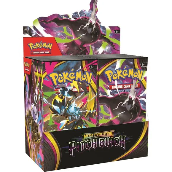 Pokemon TCG Pitch Black Booster Display