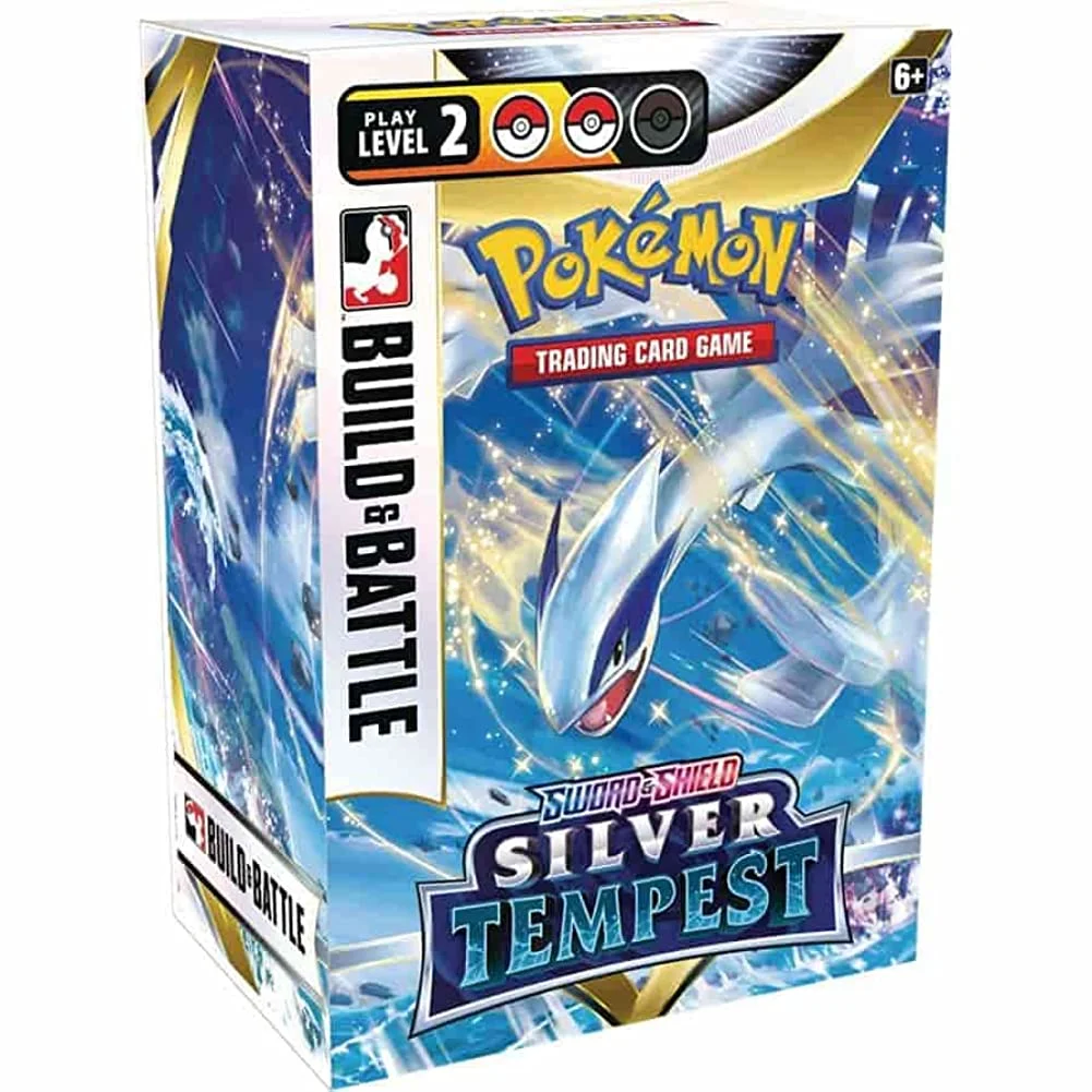 Pokemon TCG: Sword and Shield Silver Tempest Build and Battle Box