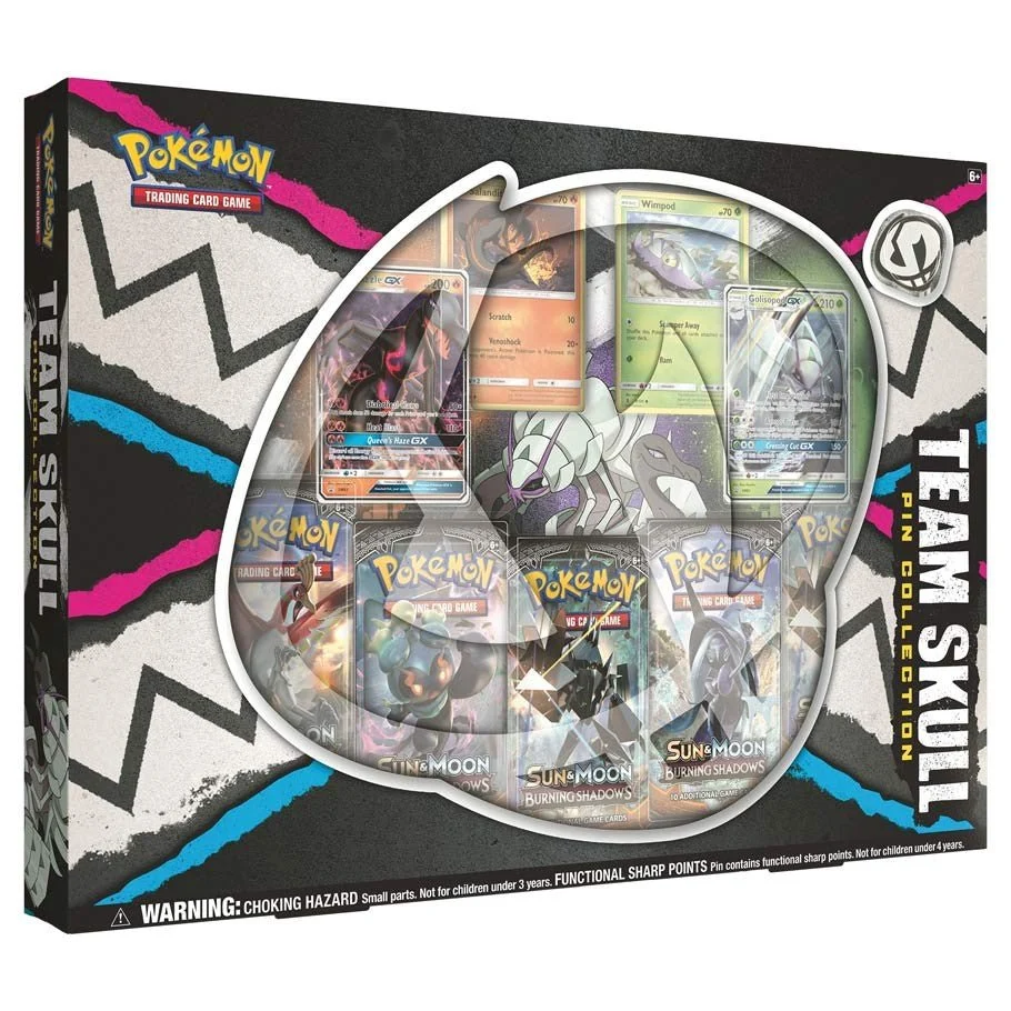 Pokemon TCG: Team Skull Pin Collection