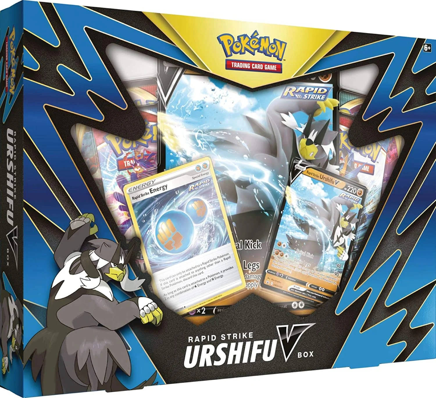 Pokemon TCG: V Box - Rapid Strike Urshifu