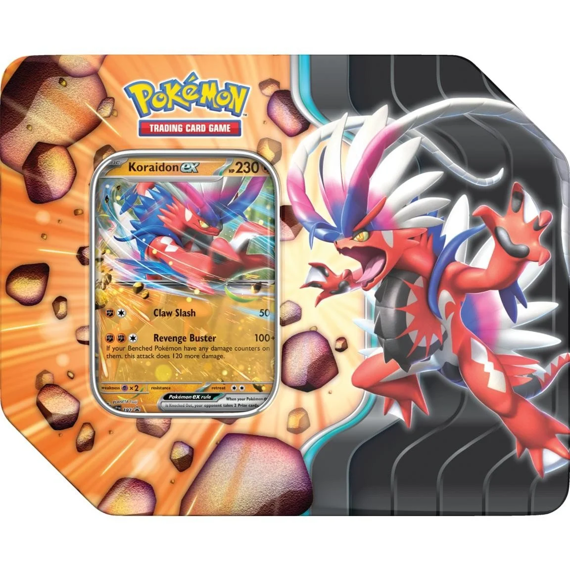 Pokemon Trading Card Game Slashing Legends Tin
