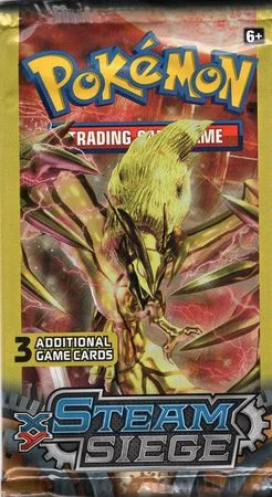 Pokemon XY Steam Siege 3-Card Booster Pack