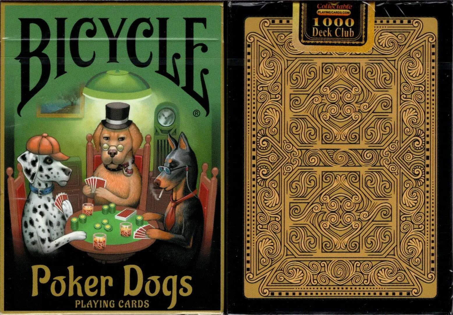 Poker Dogs Bicycle Playing Cards