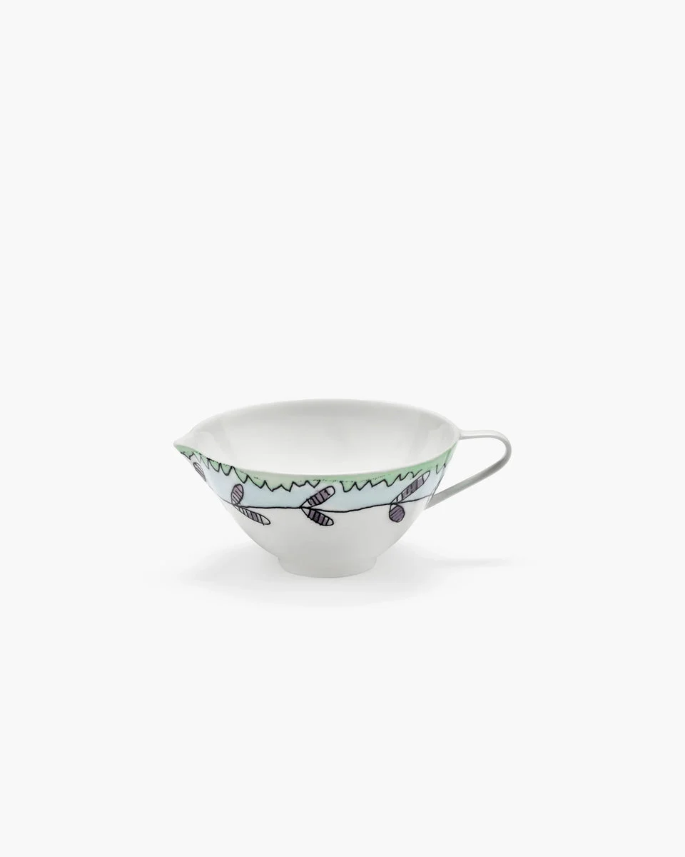 Porcelain Jugs Midnight Flowers
