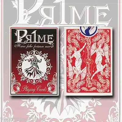 Pr1me Red 001 Playing Cards