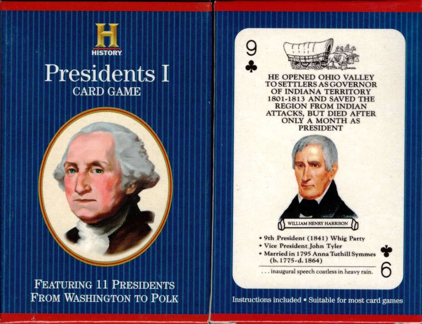 Presidents I Card Game USGS