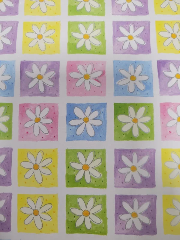 Pretty Floral Gift Wrap Sheets