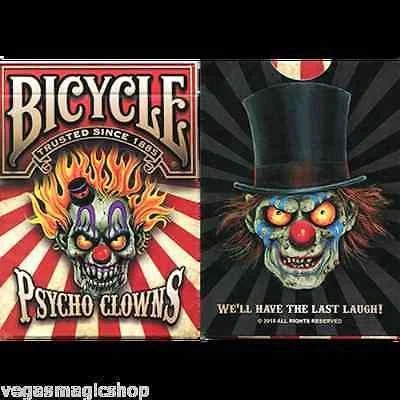 Psycho Clowns Bicycle Playing Cards Deck
