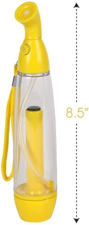 Pump Mister Cooling Spray Bottles with Carrying Loop - Portable Misting Sprayers for Camping, Outdoor Patio, Hiking