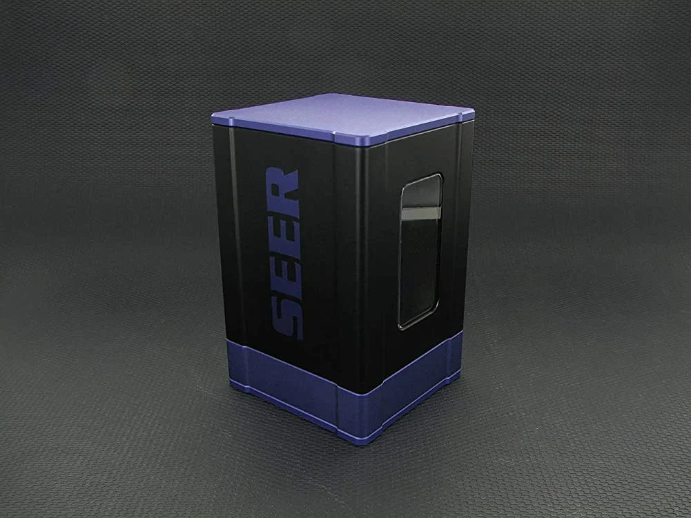 Purple Satin Seer Box Gods Premium High Strength Deck Box Case Protector