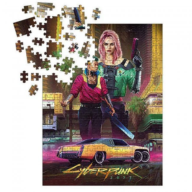 Puzzle:Cyberpunk 2077 - Kitsch 1,000 piece