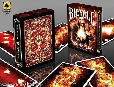 Pyromaniac Bicycle Playing Cards Deck
