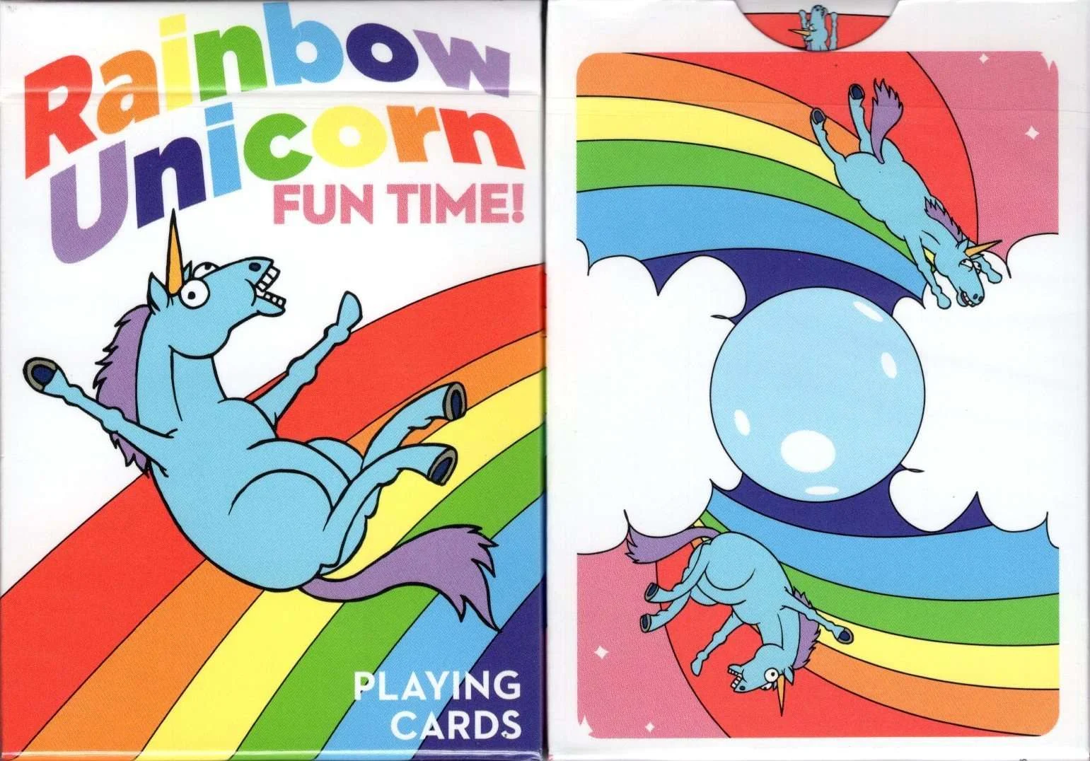 Rainbow Unicorn Fun Time! Playing Cards USPCC
