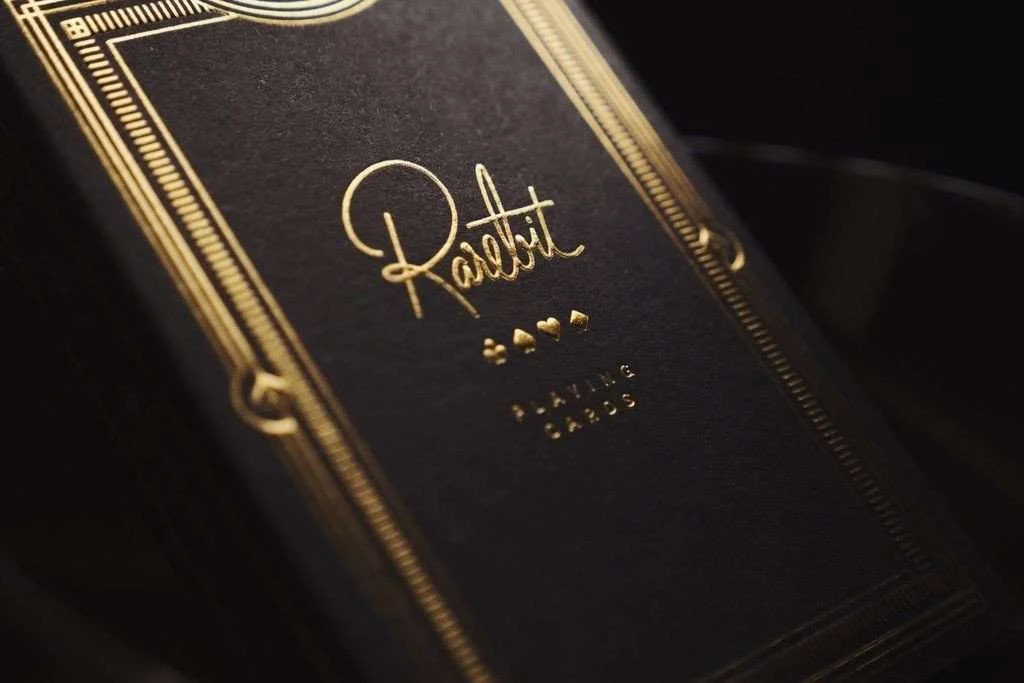 Rarebit Gold Playing Cards Deck USPCC theory11