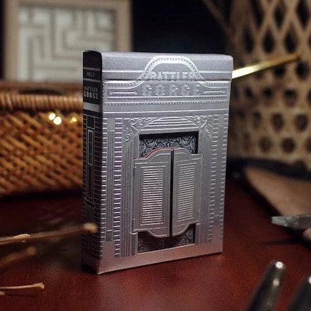 Rattler Gorge Noir Playing Cards - Gilded