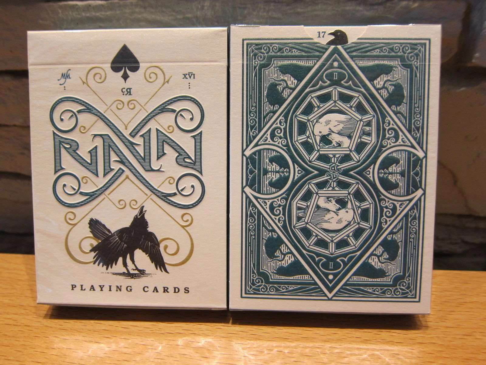 Ravn Green Playing Cards Deck USPCC