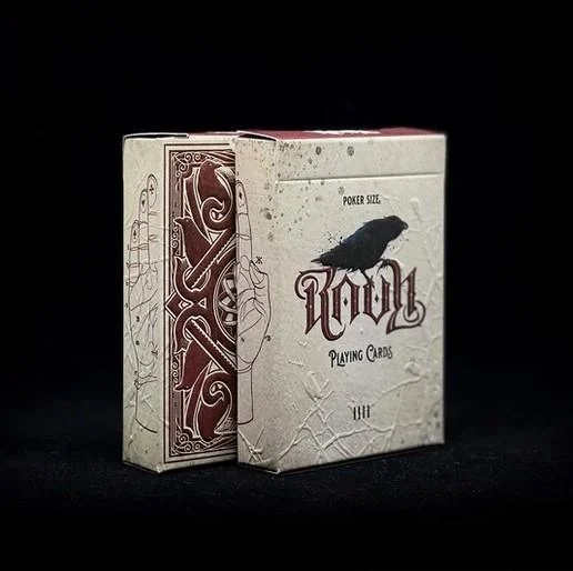 RAVN IIII Playing Cards - Red by Stockholm17
