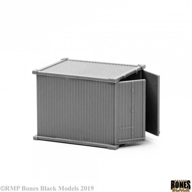 Reaper Bones Black: 10' Container 49025