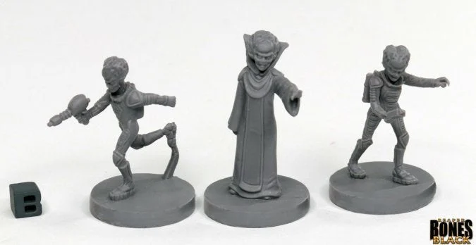 Reaper Bones Black: Alien Overlords (3) 49001