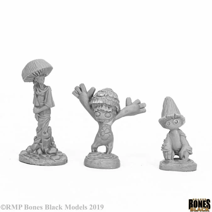 Reaper Bones Black: Fungoids (3) 44056