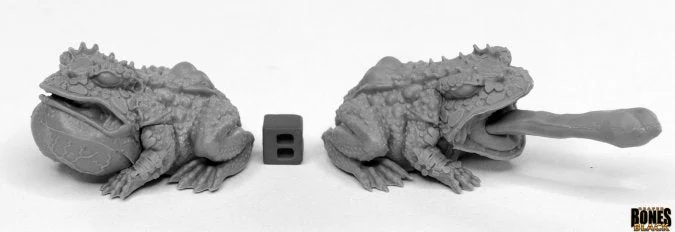 Reaper Bones Black: Giant Frogs (2) 44024