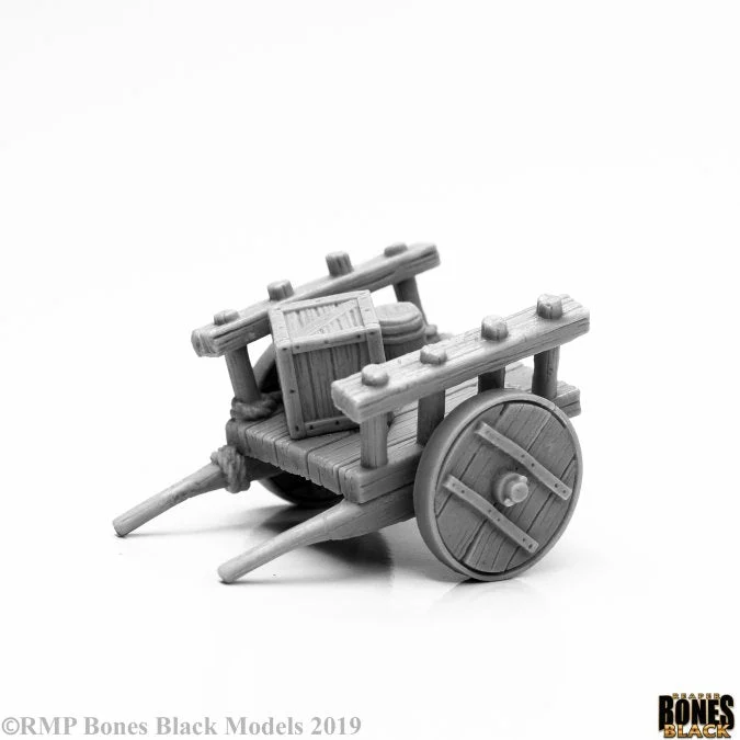 Reaper Bones Black: Townsfolk: Cart 44140