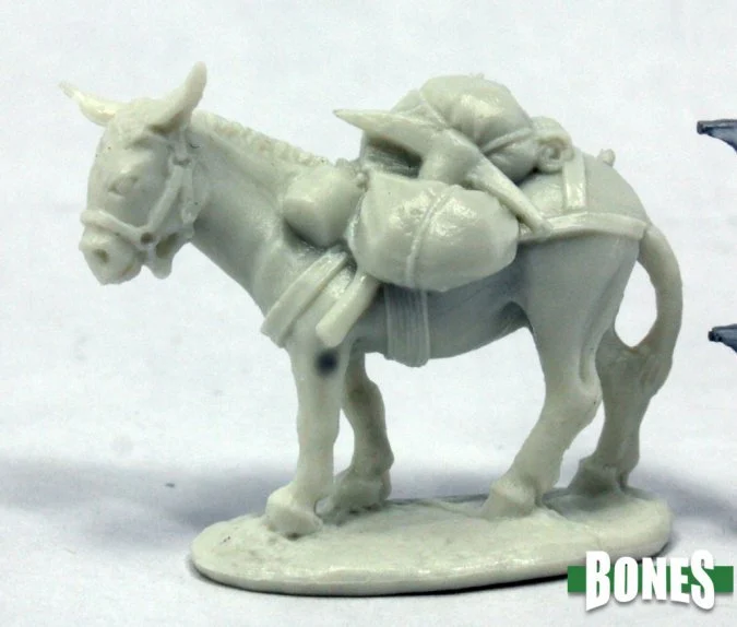 Reaper Bones: Pack Donkey 77402