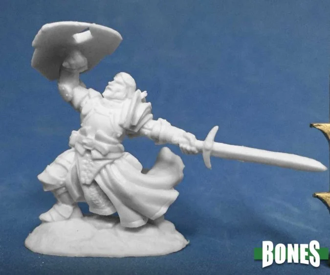 Reaper Bones: Sir Kranzhel, Human Fighter 77385