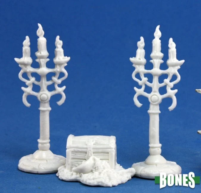 Reaper Bones: Treasure & Candleabra 77138