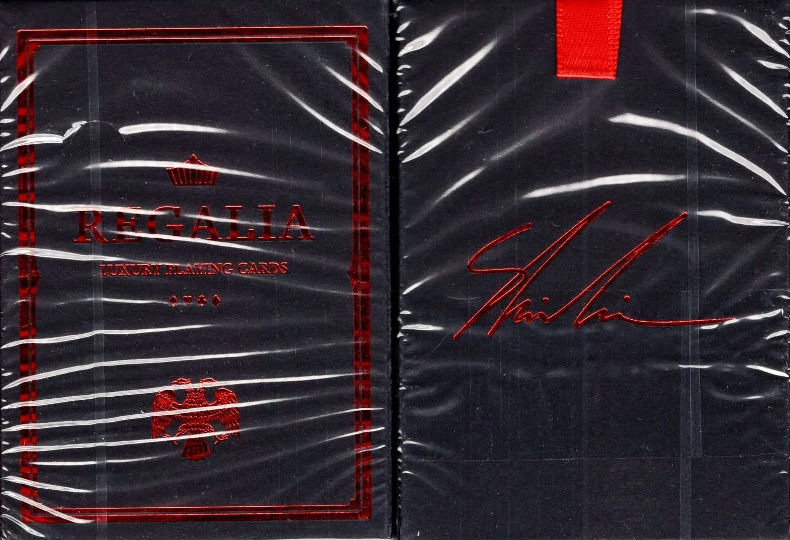 Regalia Signature Red Playing Cards Cartamundi