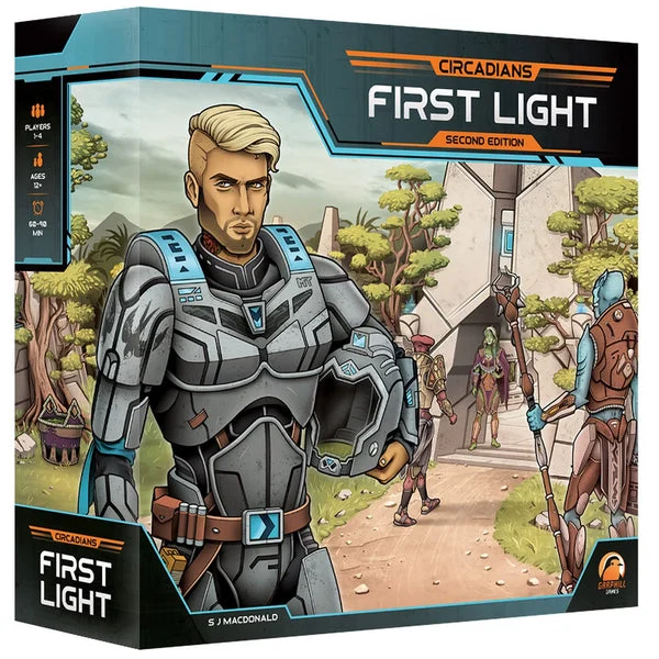 Renegade Game Studios Circadians: First Light Second Edition - Strategy Boardgame, Ages 14+, 1-4 Players, 60-90 Min