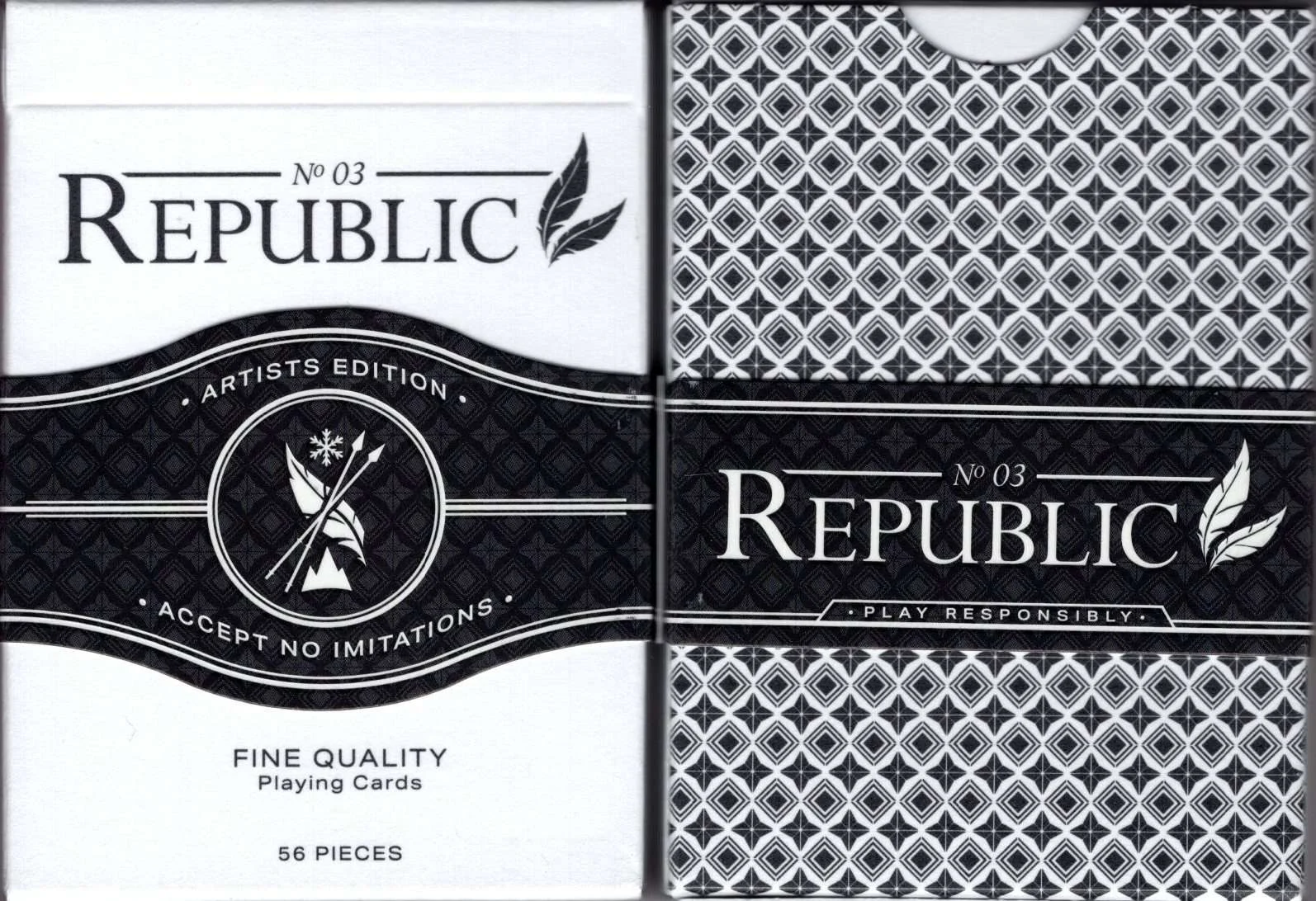 Republic No. 3 Artists Playing Cards Cartamundi