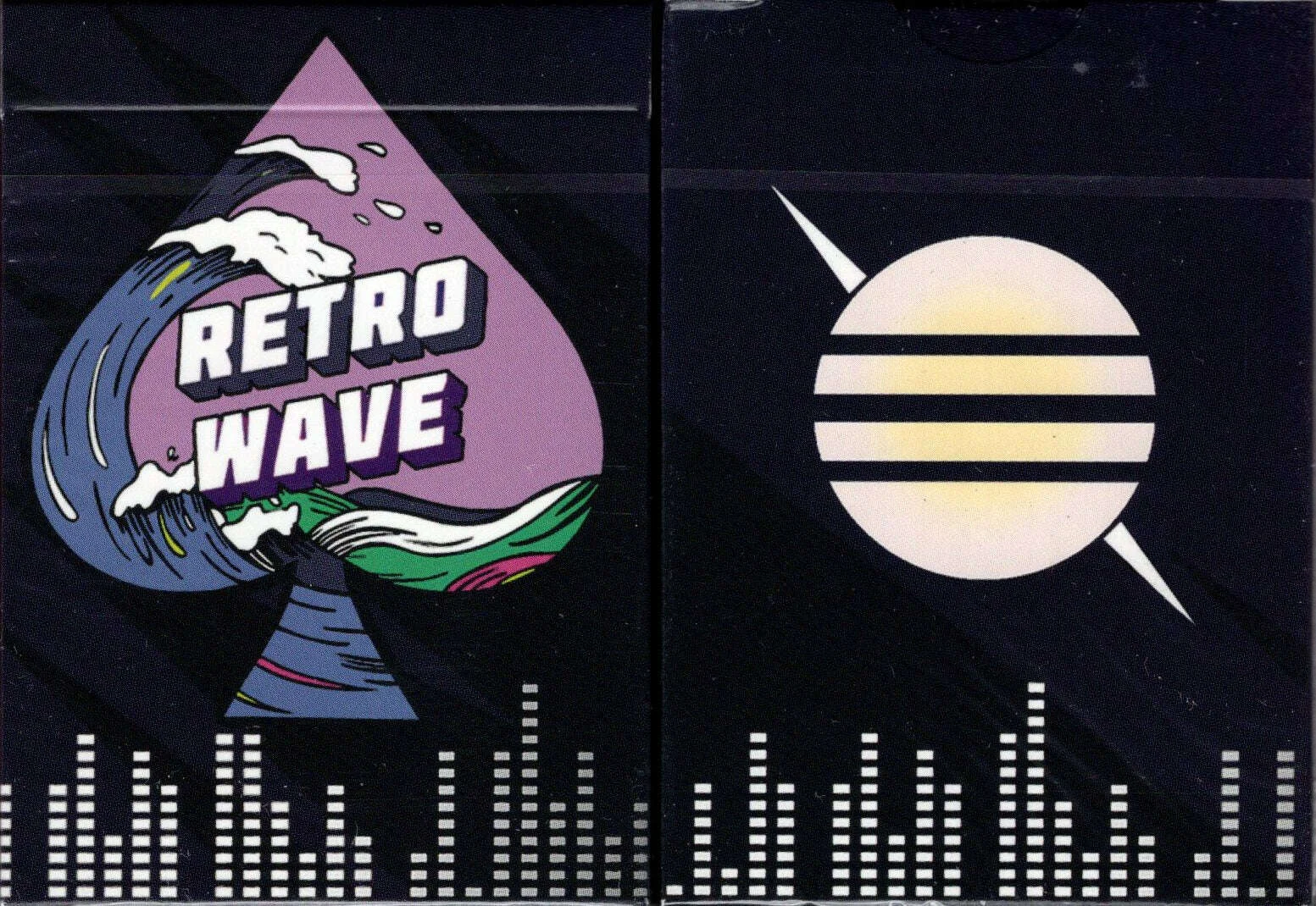 Retro Wave Playing Cards USPCC