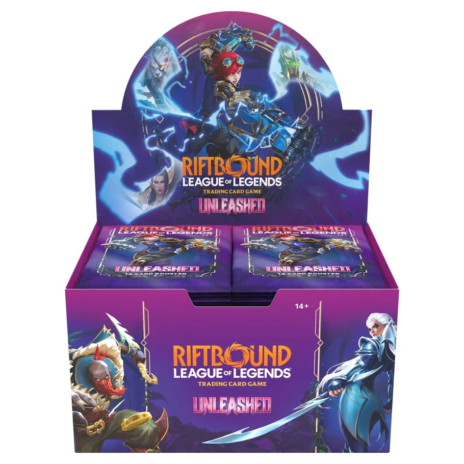 Riftbound TCG Unleashed Booster Display