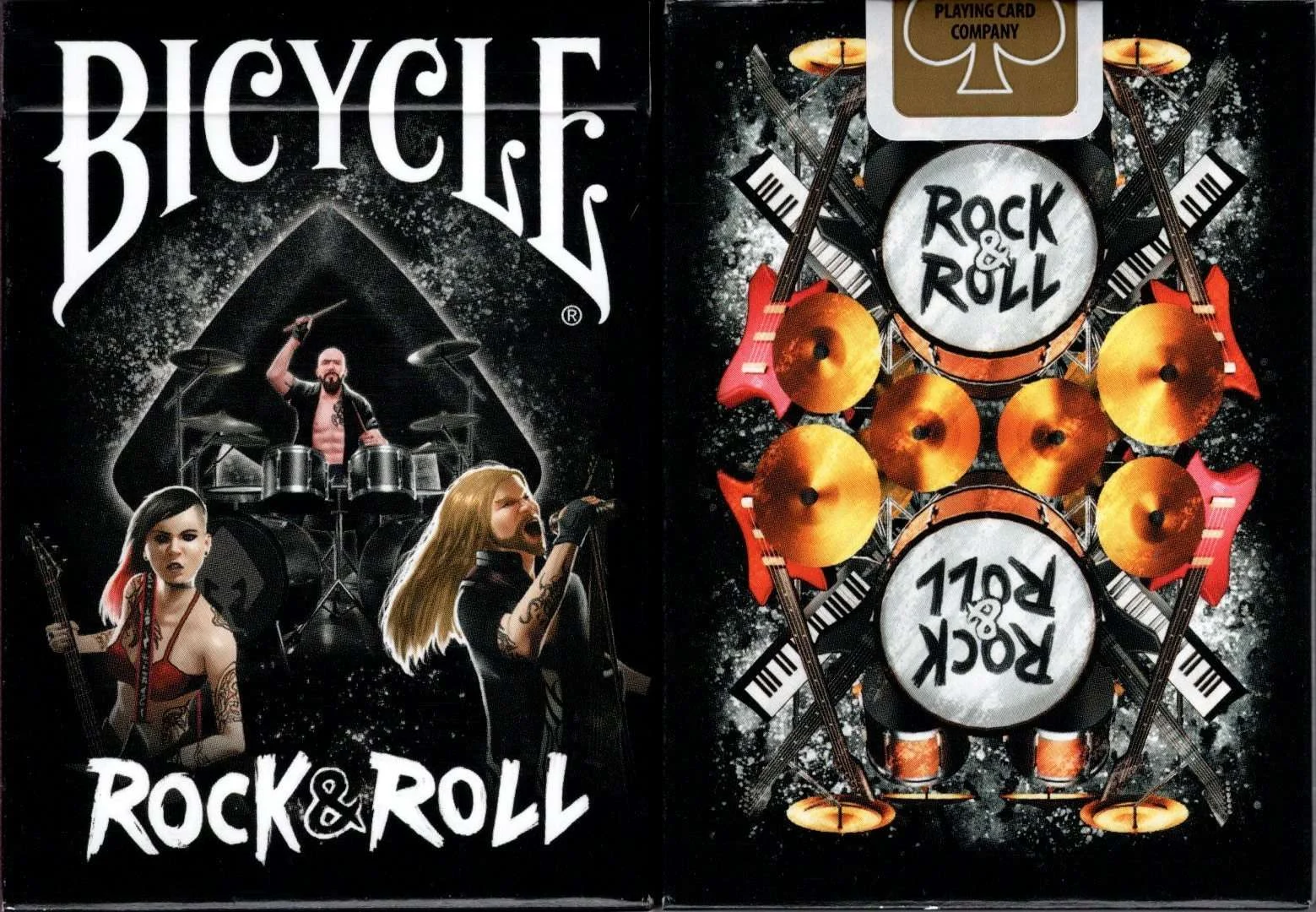 Rock & Roll Bicycle Playing Cards