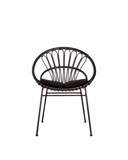 Roxanne Rattan Dining Chair Available in 2 Colors