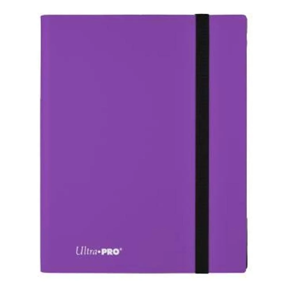 Royal Purple Ultra Pro 9 Pocket Eclipse Pro Binder Soft Plastic Card Storage Binder Portfolio Album