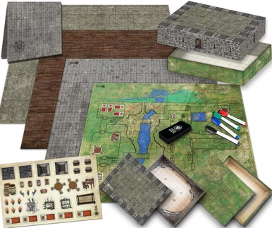 RPG Battle Map Terrain Kit