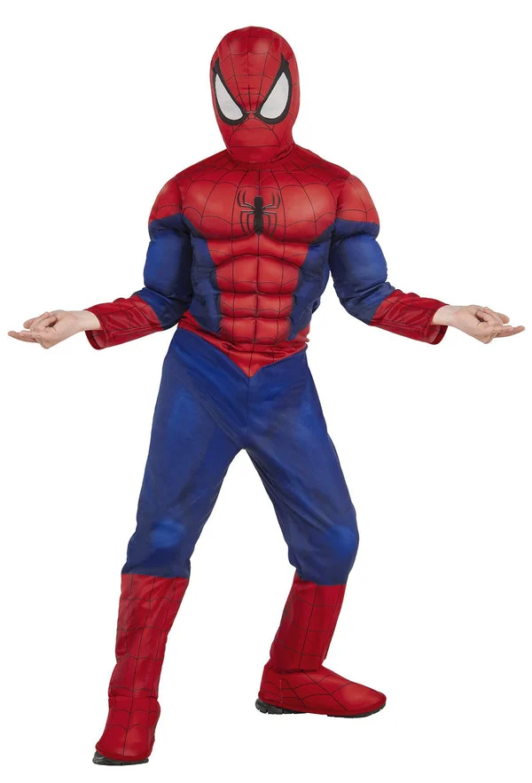 Rubie's Marvel Ultimate Spider-Man Deluxe Muscle Chest Costume