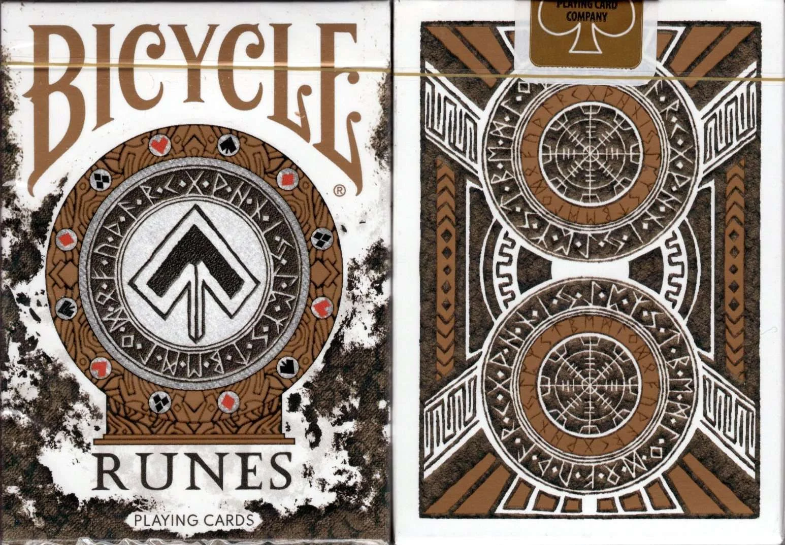Runes Gilded Bicycle Playing Cards