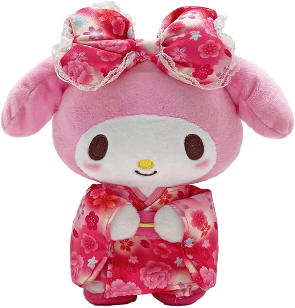 Sanrio Gradation Kimono Standing (Small) My Melody Plush