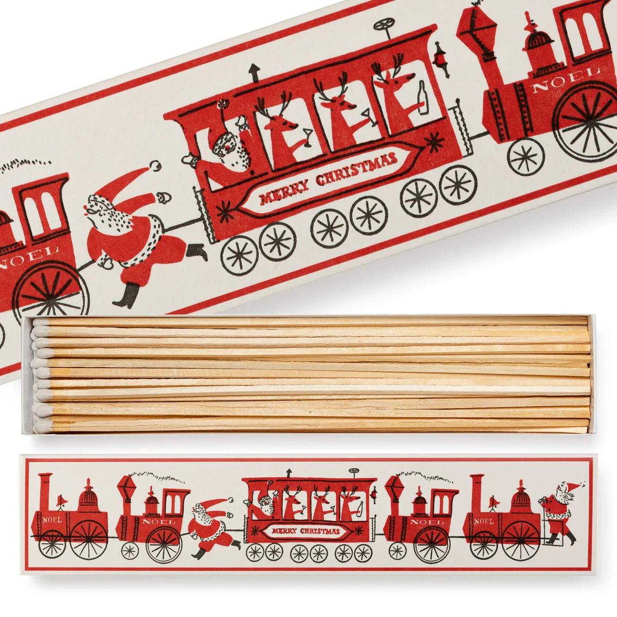 Santa Trains Giant Christmas Matchbox
