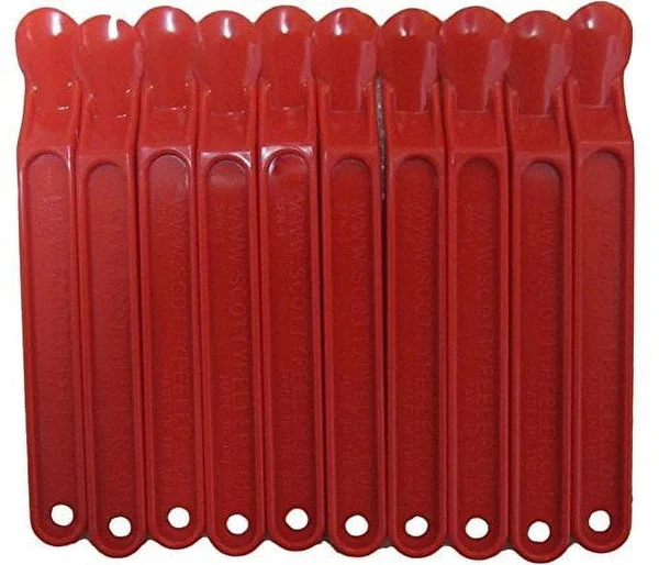 Scotty Peeler - The Original Label & Sticker Remover (Set of 10 Red)