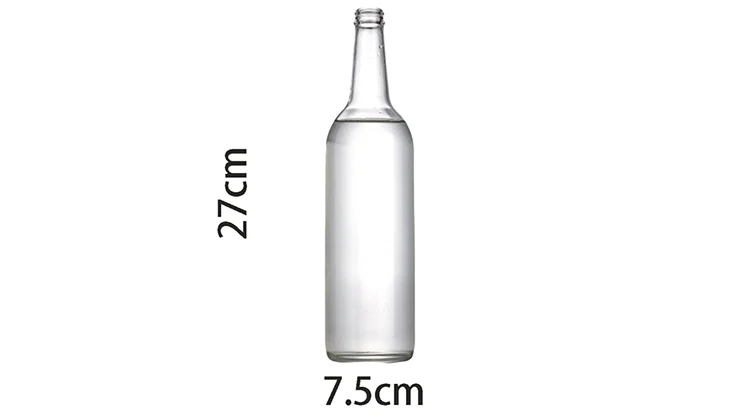 Self Exploding Transparent Beer Bottle