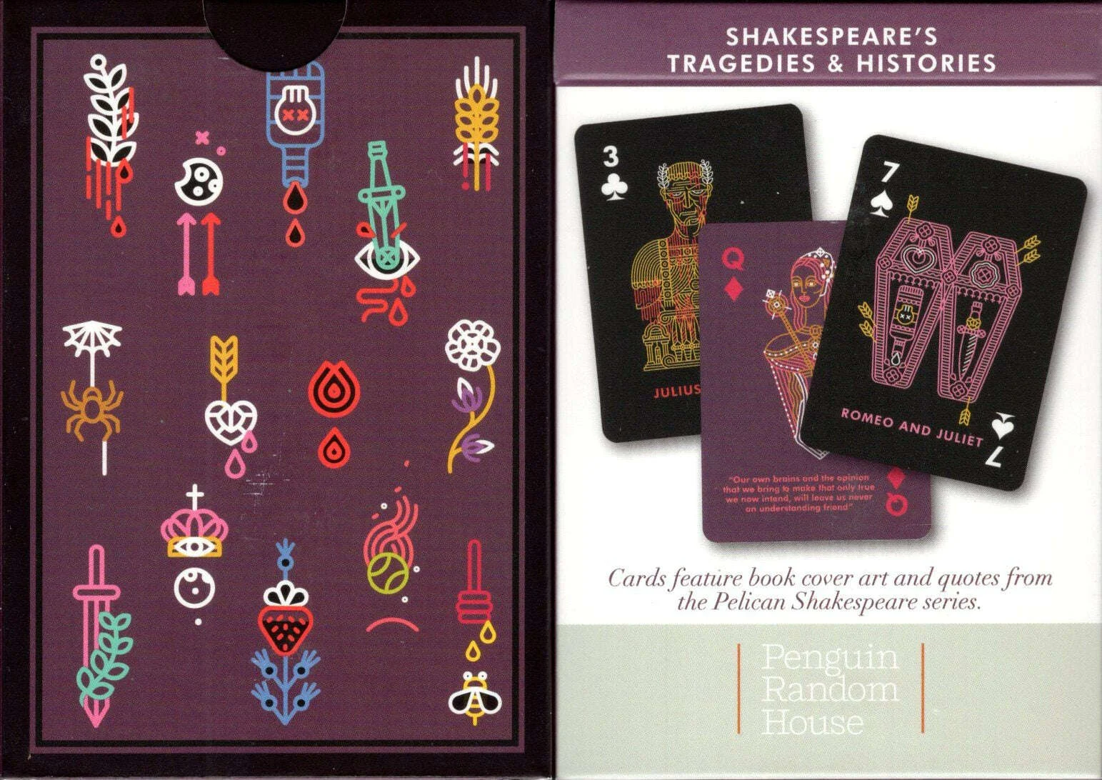 Shakespeare's Tragedies & Histories Playing Cards NYPC