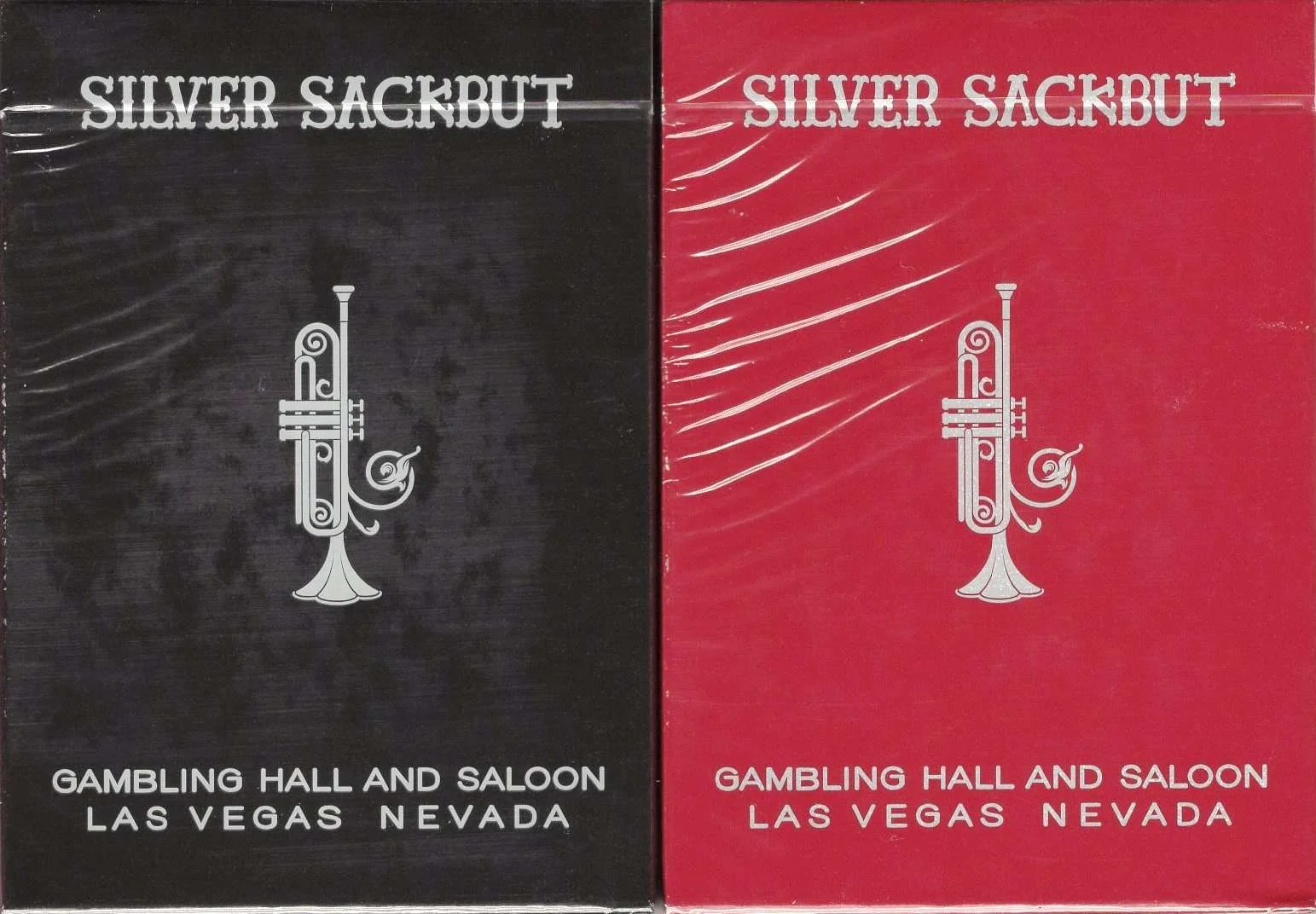 Silver Sackbut Playing Cards USPCC