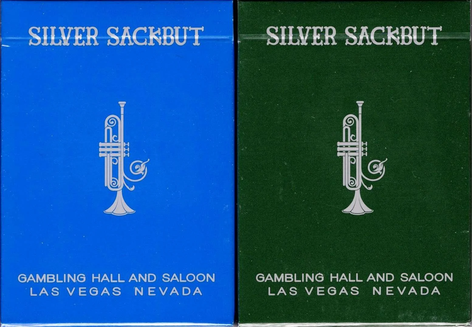 Silver Sackbut v2 Playing Cards USPCC